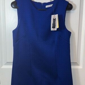 Alfred Sung Blue Sleeveless Sheath Dress – Size 6 (NWT)